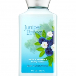 ฺBath & Body Works Shea Butter & Vitamin E Body Lotion 236 ml. #Juniper Breeze
