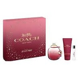 Coach New York Eau De Wild Rose Parfum Gift Set