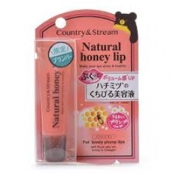 Country & Stream Natural Honey Lip For Lovely Plump Lips 10 g. (สีชมพูอ่อน)