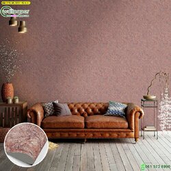 วอลเปเปอร์ติดผนังลายหินอ่อนสีแดง