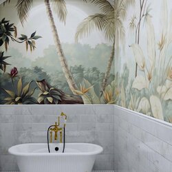 วอลเปเปอร์พิมพ์ลายภาพสวนป่า Premium PM-088-F