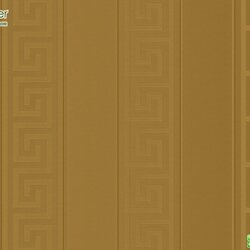 versace wallpaper ซิกแซกลายทางสีเหลืองทอง