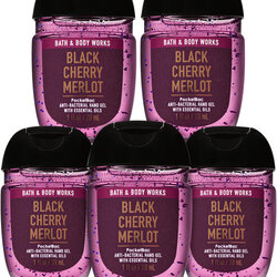 Bath & Body Works PocketBac Anti-Bacterial Hand Gel 29ml. #Black Cherry Merlot