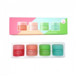 Laneige Lip Sleeping Mask Mini Kit 8 g. x 4 (Berry, Apple, Mint Choco, Grapefruit)