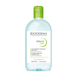 Bioderma Sebuim H2O 500 ml. (สำหรับผิวผสมถึงผิวมัน)