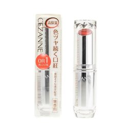 Cezanne Lasting Gloss Lip 3.2 g. #OR1 Coral