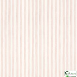 วอลเปเปอร์ลายทาง สีชมพูอมน้ำตาลสลับขาว No.252750