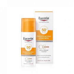 Eucerin Sun Photoaging Control CC Tinted Cream Medium SPF50+ 50 ml.