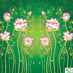 วอลเปเปอร์สั่งพิมพ์ภาพดอกบัว