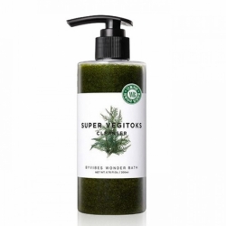 Wonder Bath Super Vegitoks Cleanser 300 ml. #Green เพื่อผิวเรียบเนียน กระจ่างใส