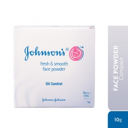 ๋Johnson's Fresh & Smooth Face Powder Oil Control 10 g. #White
