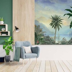 วอลเปเปอร์พิมพ์ลายภาพสวนป่า Premium PM-122