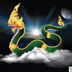 วอลเปเปอร์สั่งพิมพ์ลายพญานาค