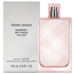Burberry Brit Sheer Eau De Toilette 100 ml. (กล่องเทสเตอร์)