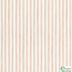 วอลเปเปอร์ลายทาง สีน้ำตาลสลับขาว No.252774