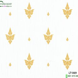 วอลเปเปอร์ติดผนังลายไทย