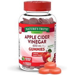 Nature's Truth Organic Apple Cider Vinegar 600 mg 75 gummies