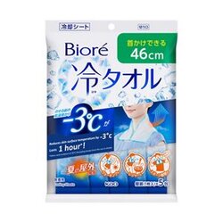 Biore Cold Towel 46 cm. x 5 ผืน #Unscented