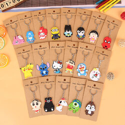 พวงกุญแจ แหวนจี้การ์ตูน ชิ้นละ 4 บาท Ohwowshop