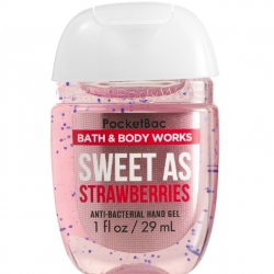 Bath & Bodyworks Pocket Bac Anti-Bacterial Hand Gel 29 ml. #Sweet As Strawberries