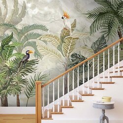 วอลเปเปอร์พิมพ์ลายภาพสวนป่า Premium PM-089-E