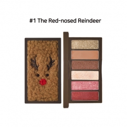 Etude House Rudolph Coming To Town Play Color Eyes Mini #01 The Red-Nosed Reindeer