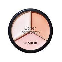The Saem Cover Perfection Triple Pot Concealer 4.5 g. x 2 + 4.1 g. #05 Dark Up Baige