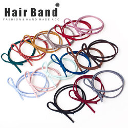🌈ยางยืดรัดผม🌈โบว์ สีพาสเทลสายแบน 6cm📌เลือกสี ชิ้นละ 2 บาท✔️พร้อมส่ง Ohwowshop หนังยางรัดผมเกาหลี ยางมัดผม ยางยืดรัดผม ยางรัดผม