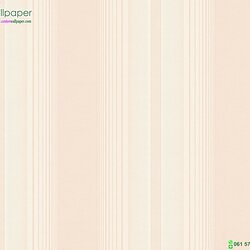 วอลเปเปอร์ติดผนังลายทาง สีขาว ชมพู