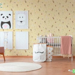 วอลเปเปอร์ติดผนังลายการ์ตูน