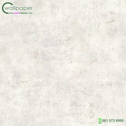 วอลเปเปอร์ลายปูนขัดมัน สีขาว หน้ากว้างเกาหลี 1 เมตร