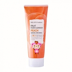 Milatte Fashiony Fruit Foam Clenser 150 ml.#Peach