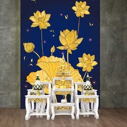 วอลเปเปอร์สั่งพิมพ์ภาพดอกบัว