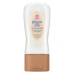 Johnson's Baby Oil Gel with Shea & Cocoa Butter 192 ml. (Made in Italy)
