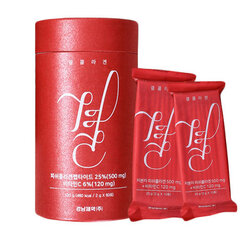 (New Package) Lemona Gyeol Collagen คอลลาเจนผสมวิตามิน C 2 nano 120 g. x 60 ซอง (300Kcal / 2 g. x 60 ซอง)