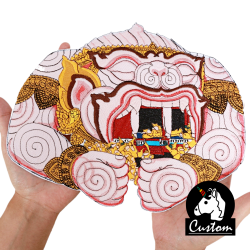 Custom Patch Hanuman Sleeping