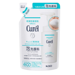 Curel Intensive Moisture Care Foaming Wash 130 ml. (Refill)