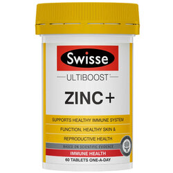 Swisse Ultiboost Zinc+ 60 เม็ด