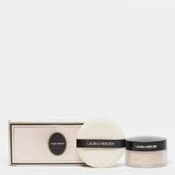 Laura Mercier Indulgent Icons Translucent Loose Setting Powder Ultra-Blur 20 g. and Velour Puff Set (Limited Edition)