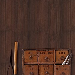 วอลเปเปอร์ติดผนังลายไม้อัดสีน้ำตาลเข้ม