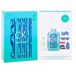 Calvin Klein One Summer 2021 Limited Edition Set : EDT 100 ml. One Classic EDT 15 ml