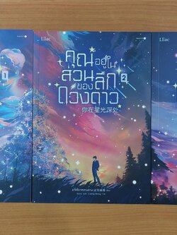คุณอยู่ในส่วนลึกของดวงดาว 1-3 เล่มจบ โดย อวี่เซี่ยวหลานซาน นิยายแปลจีนวายมือสองสภาพดีมาก