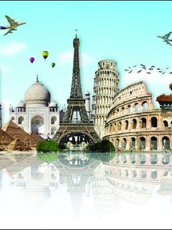 ภาพวิวสำเร็จรูป ภาพรวมสถานที่สำคัญ