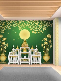 วอลเปเปอร์สั่งพิมพ์ภาพดอกบัว