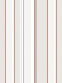 วอลเปเปอร์ติดผนังลายทางสีเทา สลับสีพิ้งโกล์