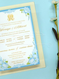 S85666 การ์ดเปล่า เดี่ยว 5x7 นิ้ว