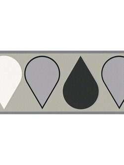 บอร์เดอร์ วอลเปเปอร์ลายหยดน้ำ