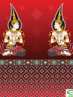 วอลเปเปอร์ลายเทพพนม THAI-59