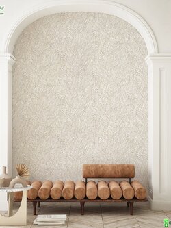 วอลเปเปอร์ติดผนังสีน้ำตาลอ่อน