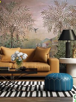 วอลเปเปอร์พิมพ์ลายภาพสวนป่า Premium PM-086-F